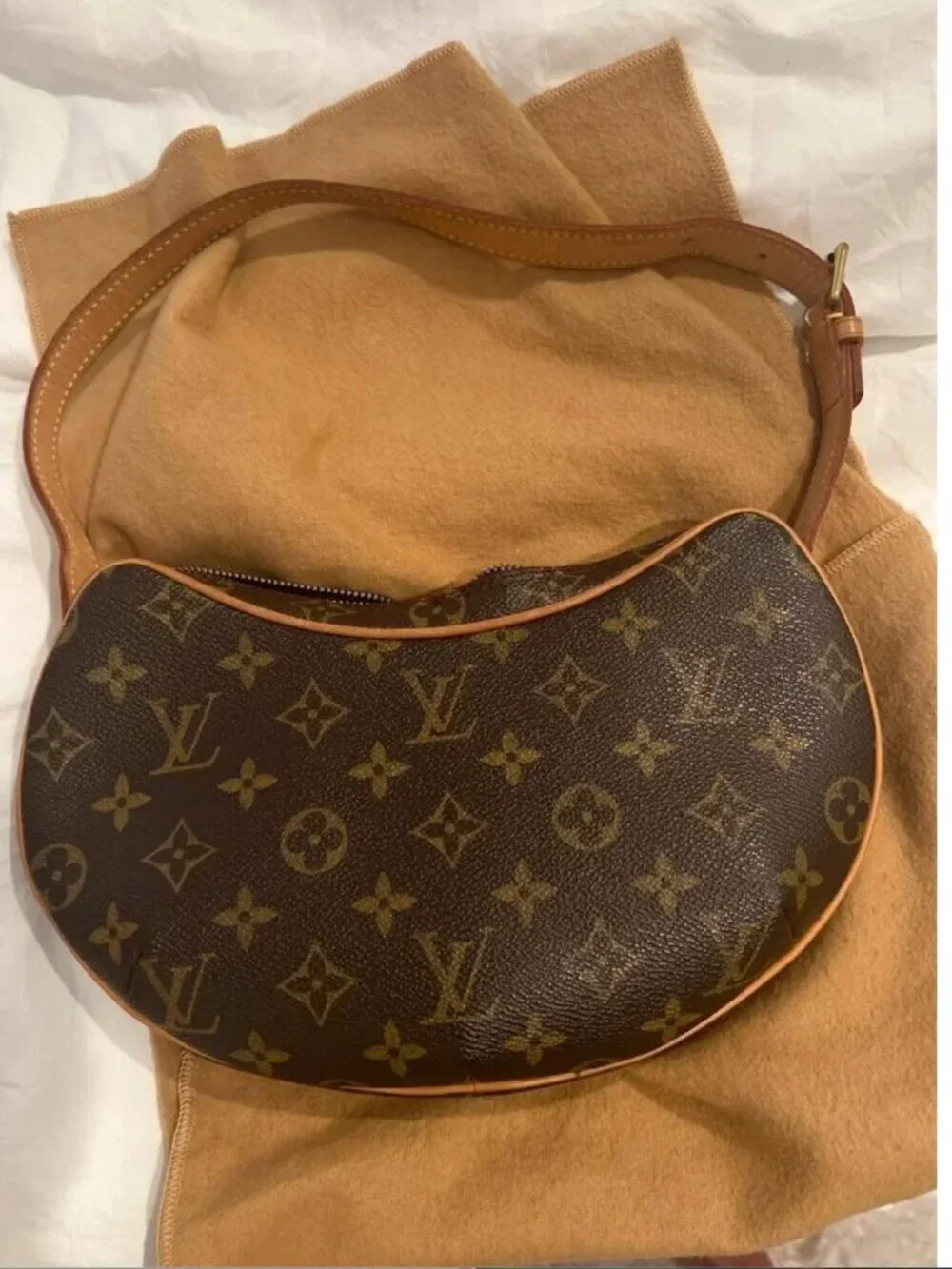 Louis Vuitton Monogram Croissant PM Shoulder Bag